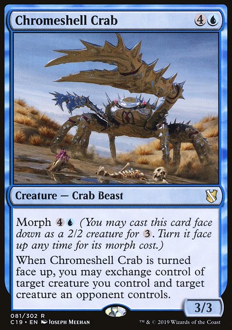Chromeshell Crab